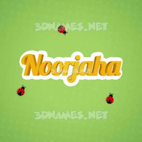 noorjaha in Ladybugs style - 3D name wallpaper noorjaha in Ladybugs style - 3D name wallpaper