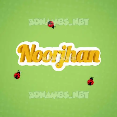 noorjhan in Ladybugs style - 3D name wallpaper noorjhan in Ladybugs style - 3D name wallpaper