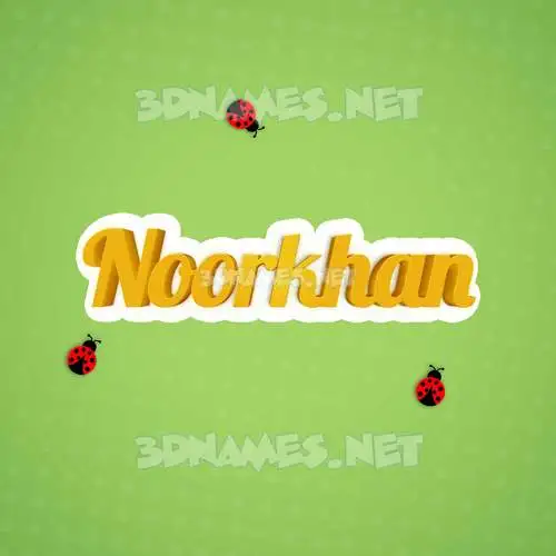 noorkhan in Ladybugs style - 3D name wallpaper noorkhan in Ladybugs style - 3D name wallpaper