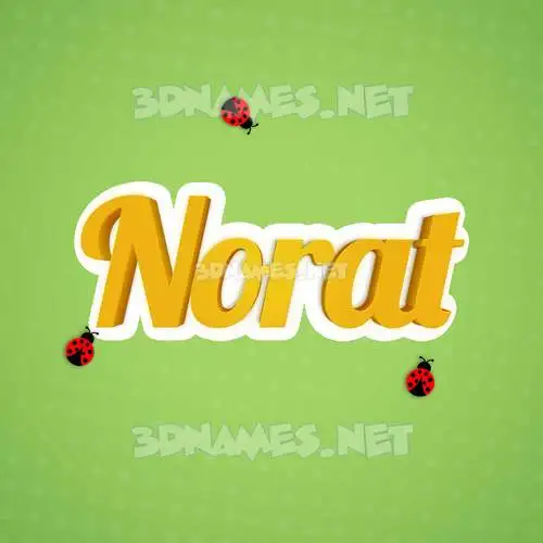 norat in Ladybugs style - 3D name wallpaper norat in Ladybugs style - 3D name wallpaper