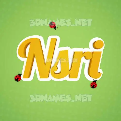 nsri in Ladybugs style - 3D name wallpaper nsri in Ladybugs style - 3D name wallpaper
