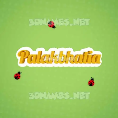 palakbhatia in Ladybugs style - 3D name wallpaper palakbhatia in Ladybugs style - 3D name wallpaper