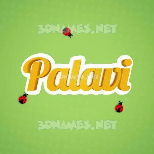 palavi in Ladybugs style - 3D name wallpaper palavi in Ladybugs style - 3D name wallpaper
