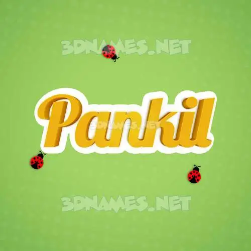 pankil in Ladybugs style - 3D name wallpaper pankil in Ladybugs style - 3D name wallpaper