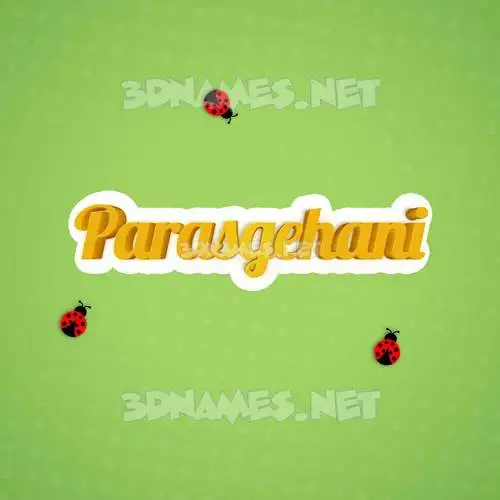 parasgehani in Ladybugs style - 3D name wallpaper parasgehani in Ladybugs style - 3D name wallpaper