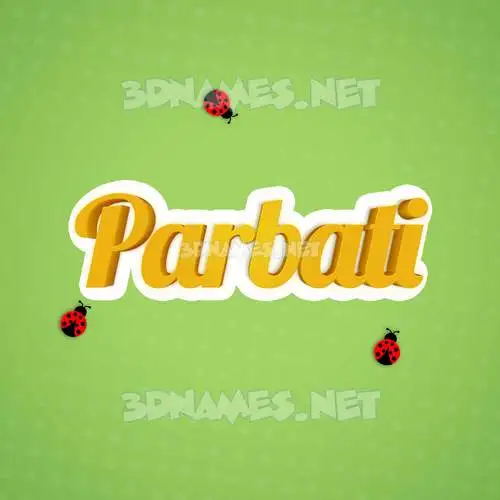 parbati in Ladybugs style - 3D name wallpaper parbati in Ladybugs style - 3D name wallpaper