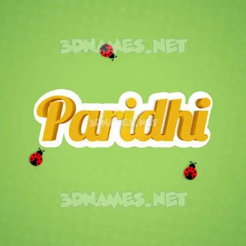 paridhi in Ladybugs style - 3D name wallpaper paridhi in Ladybugs style - 3D name wallpaper