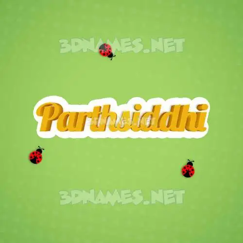 parthsiddhi in Ladybugs style - 3D name wallpaper parthsiddhi in Ladybugs style - 3D name wallpaper