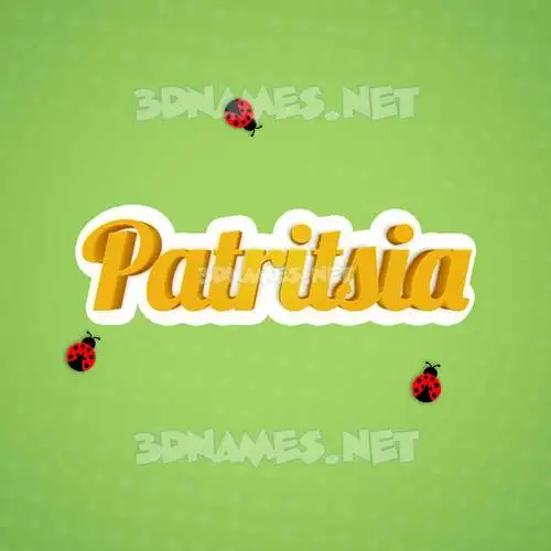 patritsia in Ladybugs style - 3D name wallpaper patritsia in Ladybugs style - 3D name wallpaper