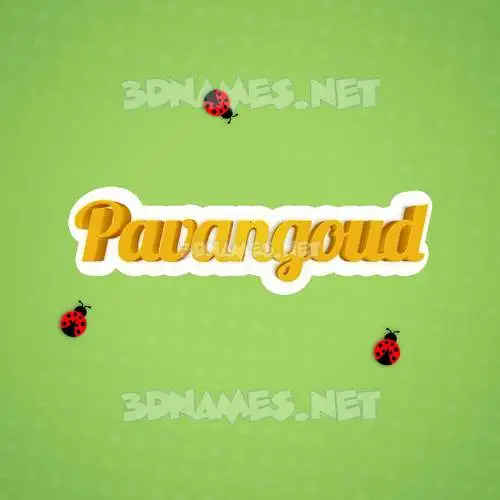 pavangoud in Ladybugs style - 3D name wallpaper pavangoud in Ladybugs style - 3D name wallpaper