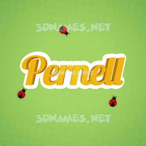 pernell in Ladybugs style - 3D name wallpaper pernell in Ladybugs style - 3D name wallpaper