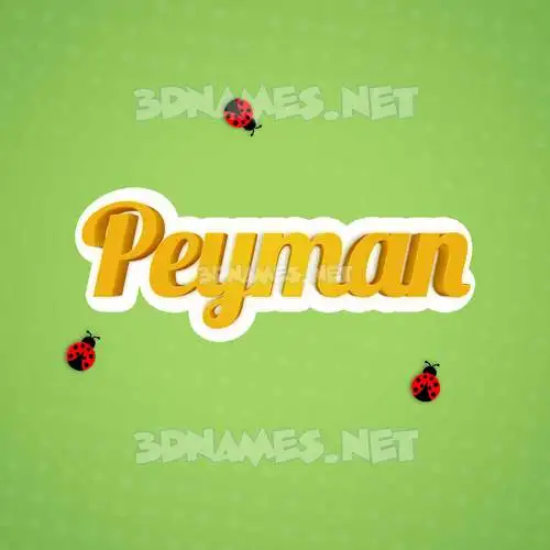 peyman in Ladybugs style - 3D name wallpaper peyman in Ladybugs style - 3D name wallpaper