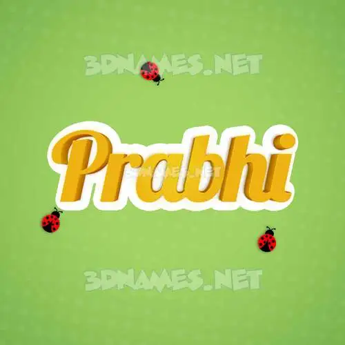prabhi in Ladybugs style - 3D name wallpaper prabhi in Ladybugs style - 3D name wallpaper