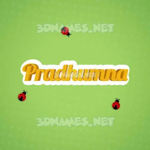 pradhumna in Ladybugs style - 3D name wallpaper pradhumna in Ladybugs style - 3D name wallpaper