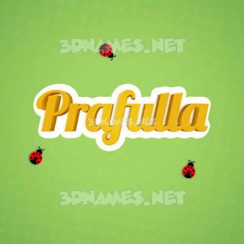 prafulla in Ladybugs style - 3D name wallpaper prafulla in Ladybugs style - 3D name wallpaper