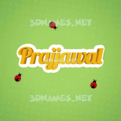 prajjawal in Ladybugs style - 3D name wallpaper prajjawal in Ladybugs style - 3D name wallpaper