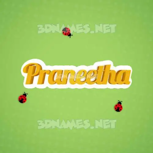 praneetha in Ladybugs style - 3D name wallpaper praneetha in Ladybugs style - 3D name wallpaper