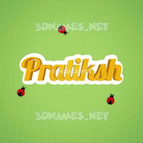pratiksh in Ladybugs style - 3D name wallpaper pratiksh in Ladybugs style - 3D name wallpaper