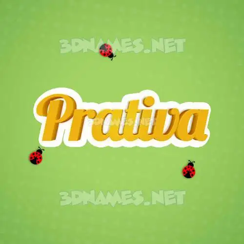 prativa in Ladybugs style - 3D name wallpaper prativa in Ladybugs style - 3D name wallpaper