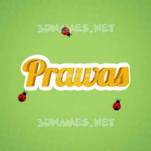 prawas in Ladybugs style - 3D name wallpaper prawas in Ladybugs style - 3D name wallpaper