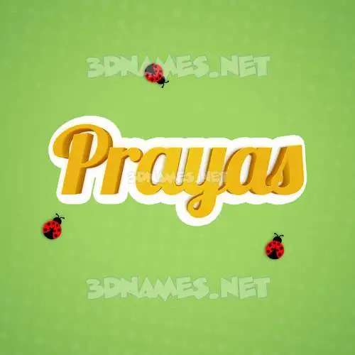 prayas in Ladybugs style - 3D name wallpaper prayas in Ladybugs style - 3D name wallpaper