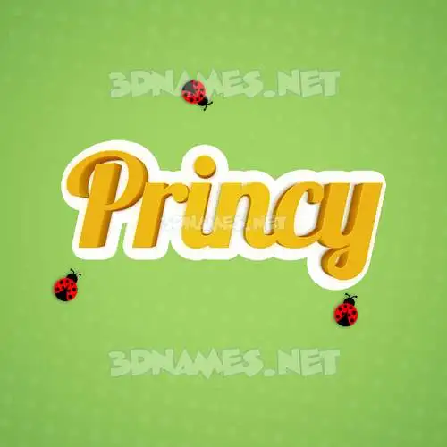 princy in Ladybugs style - 3D name wallpaper princy in Ladybugs style - 3D name wallpaper
