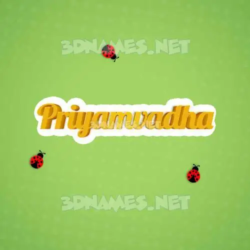 priyamvadha in Ladybugs style - 3D name wallpaper priyamvadha in Ladybugs style - 3D name wallpaper