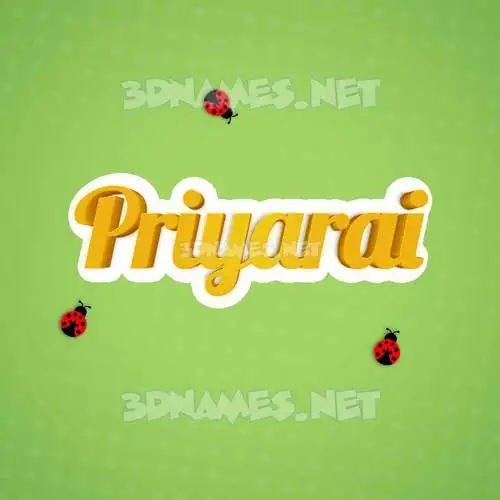 priyarai in Ladybugs style - 3D name wallpaper priyarai in Ladybugs style - 3D name wallpaper