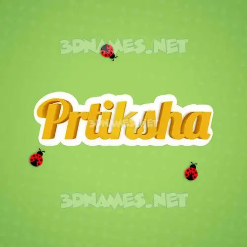 prtiksha in Ladybugs style - 3D name wallpaper prtiksha in Ladybugs style - 3D name wallpaper