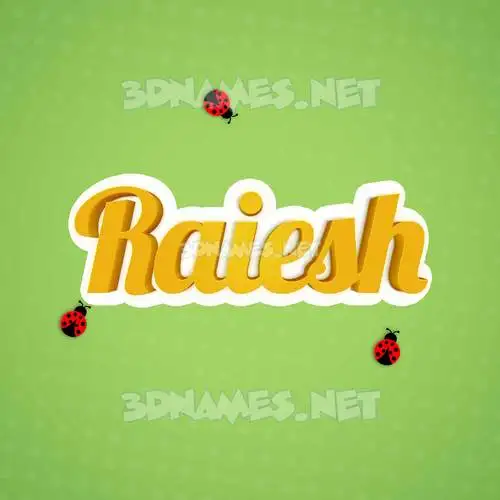 raiesh in Ladybugs style - 3D name wallpaper raiesh in Ladybugs style - 3D name wallpaper