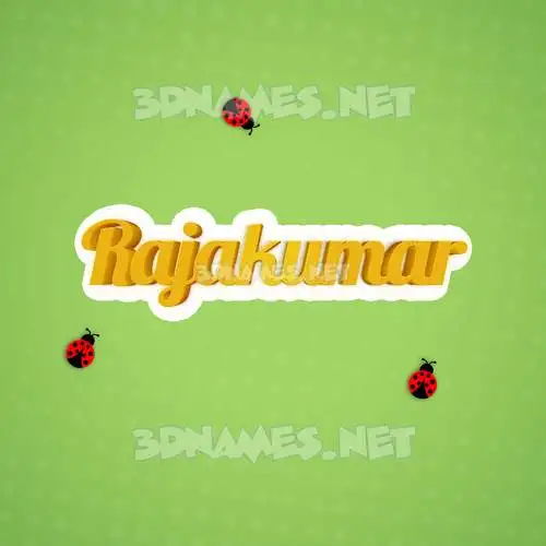 rajakumar in Ladybugs style - 3D name wallpaper rajakumar in Ladybugs style - 3D name wallpaper