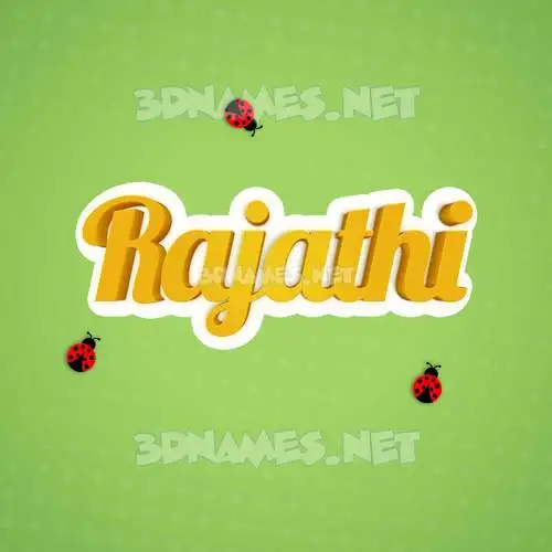 rajathi in Ladybugs style - 3D name wallpaper rajathi in Ladybugs style - 3D name wallpaper
