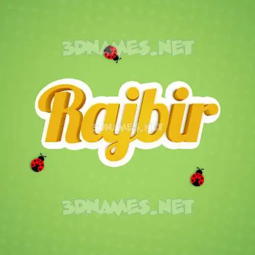 rajbir in Ladybugs style - 3D name wallpaper rajbir in Ladybugs style - 3D name wallpaper