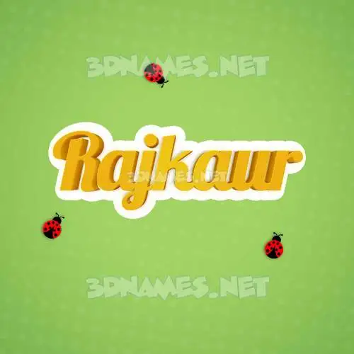 rajkaur in Ladybugs style - 3D name wallpaper rajkaur in Ladybugs style - 3D name wallpaper