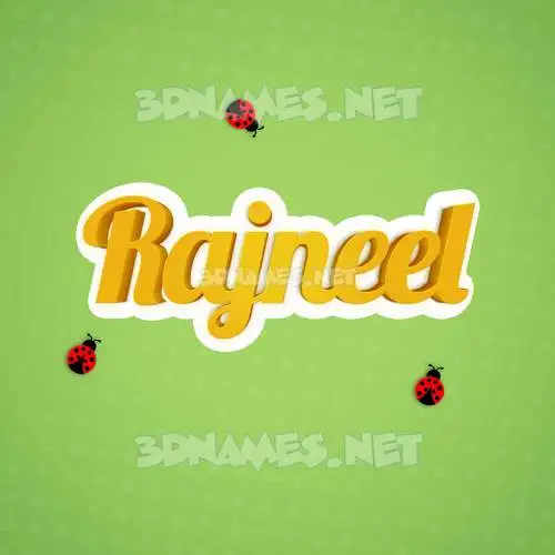 rajneel in Ladybugs style - 3D name wallpaper rajneel in Ladybugs style - 3D name wallpaper
