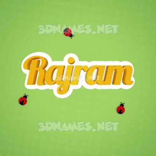 rajram in Ladybugs style - 3D name wallpaper rajram in Ladybugs style - 3D name wallpaper