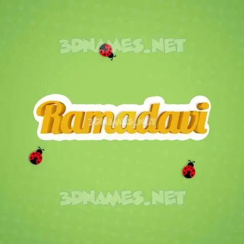ramadavi in Ladybugs style - 3D name wallpaper ramadavi in Ladybugs style - 3D name wallpaper