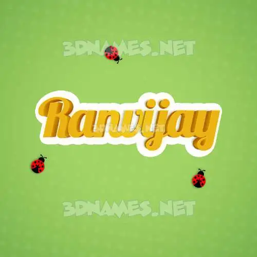 ranvijay in Ladybugs style - 3D name wallpaper ranvijay in Ladybugs style - 3D name wallpaper