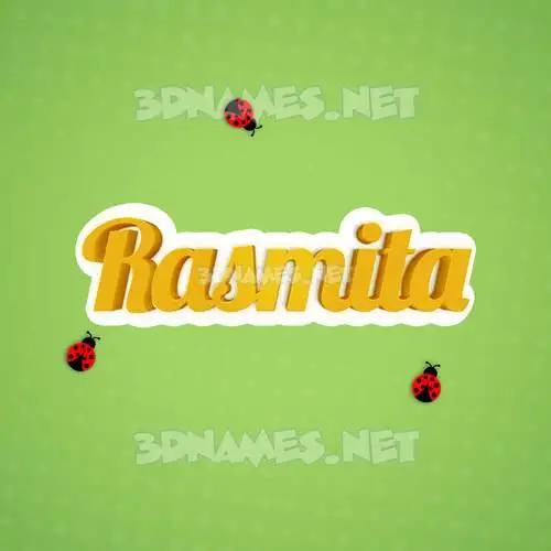 rasmita in Ladybugs style - 3D name wallpaper rasmita in Ladybugs style - 3D name wallpaper