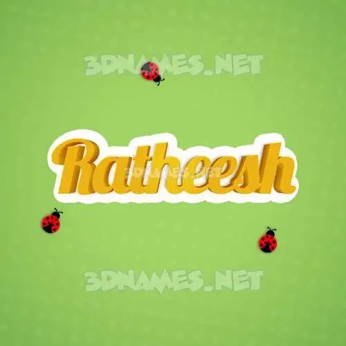 ratheesh in Ladybugs style - 3D name wallpaper ratheesh in Ladybugs style - 3D name wallpaper