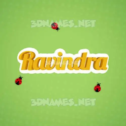 ravindra in Ladybugs style - 3D name wallpaper ravindra in Ladybugs style - 3D name wallpaper