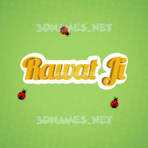 rawat ji in Ladybugs style - 3D name wallpaper rawat ji in Ladybugs style - 3D name wallpaper