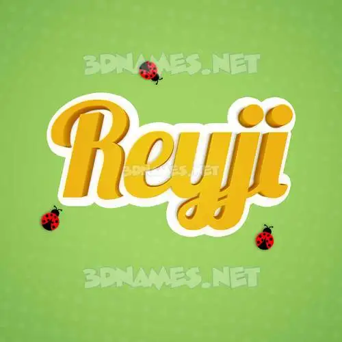 reyji in Ladybugs style - 3D name wallpaper reyji in Ladybugs style - 3D name wallpaper