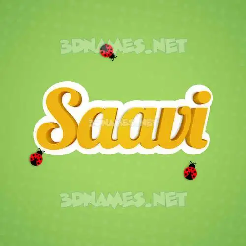 saavi in Ladybugs style - 3D name wallpaper saavi in Ladybugs style - 3D name wallpaper