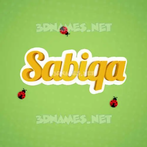 sabiqa in Ladybugs style - 3D name wallpaper sabiqa in Ladybugs style - 3D name wallpaper