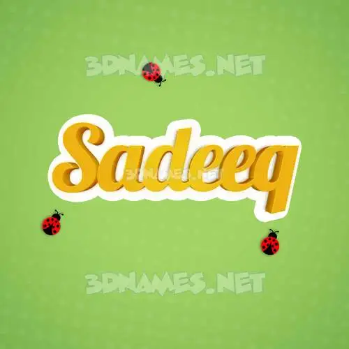 sadeeq in Ladybugs style - 3D name wallpaper sadeeq in Ladybugs style - 3D name wallpaper