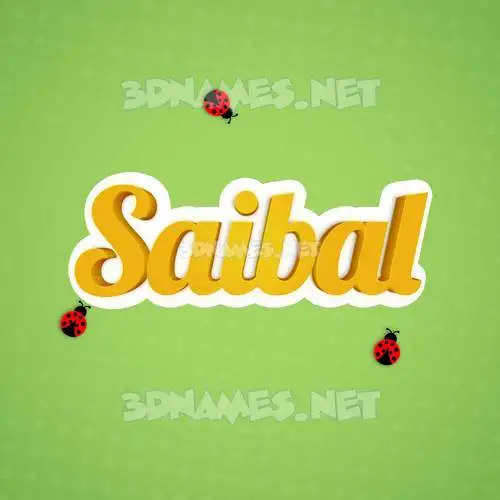 saibal in Ladybugs style - 3D name wallpaper saibal in Ladybugs style - 3D name wallpaper