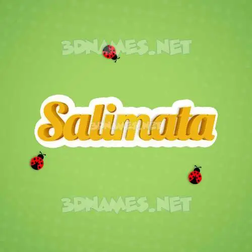 salimata in Ladybugs style - 3D name wallpaper salimata in Ladybugs style - 3D name wallpaper