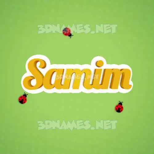 samim in Ladybugs style - 3D name wallpaper samim in Ladybugs style - 3D name wallpaper