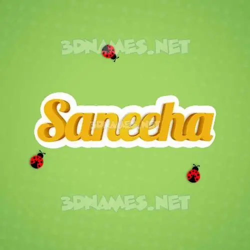 saneeha in Ladybugs style - 3D name wallpaper saneeha in Ladybugs style - 3D name wallpaper